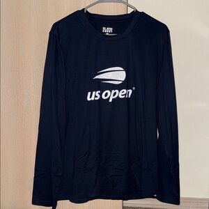 US Open Navy Blue Long Sleeve Shirt